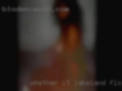 Whether it near Lakeland, Florida be man or women.